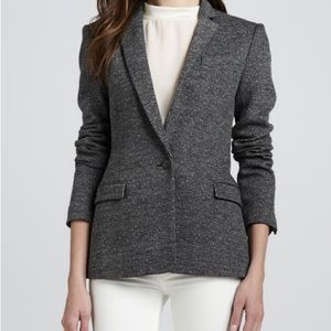 Theory Gabrielle Blazer in Gashed Wool